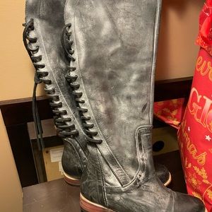 Free bird tall leather boots